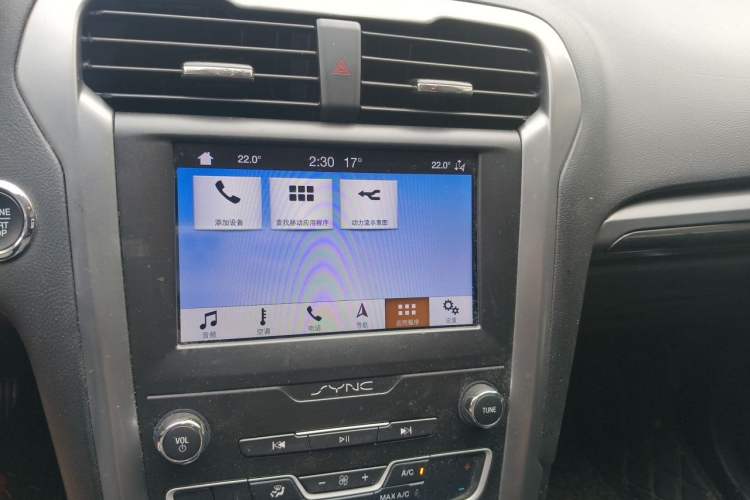 Used Ford Mondeo New Energy 2018 2.0 PHEV ZhiShang Trim Audio And AC Panel