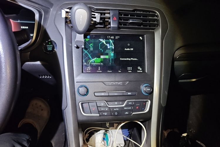 Used Ford Mondeo New Energy 2018 2.0 PHEV Smart-Control Luxury Version China VI Standard Audio And AC Panel