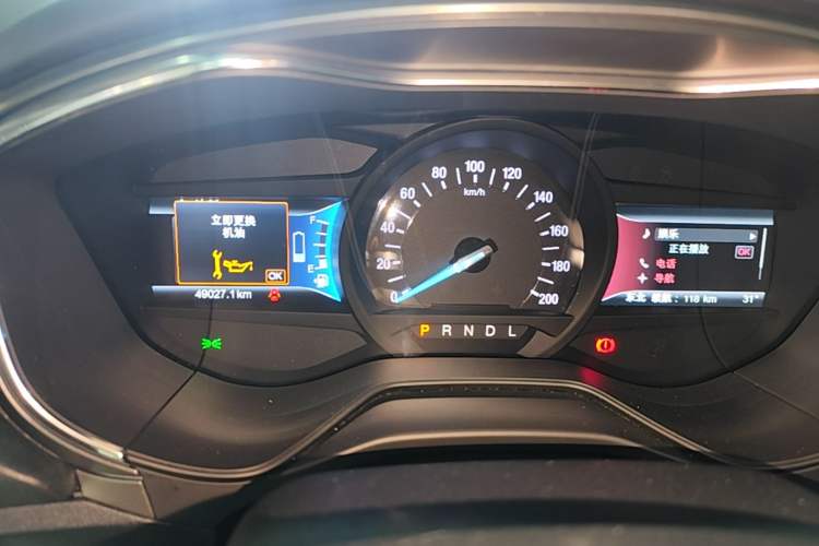 Used Ford Mondeo New Energy 2018 2.0 PHEV Smart-Controlled Fashion Edition China VI Standard Instrument Cluster