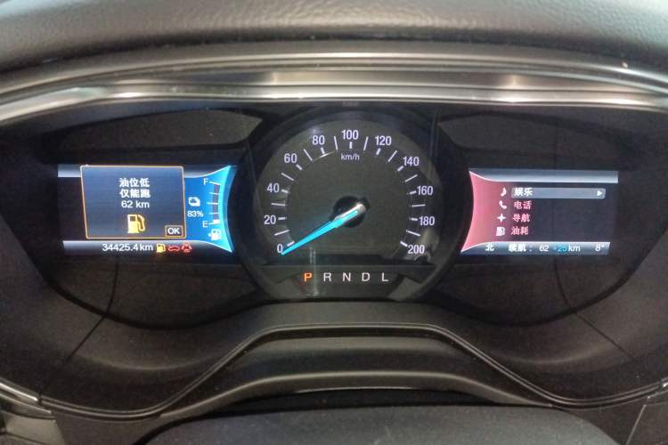 Used Ford Mondeo New Energy 2018 2.0 PHEV Smart-Controlled Fashion Edition China VI Standard Instrument Cluster