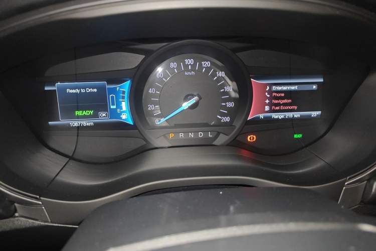 Used Ford Mondeo New Energy 2018 2.0 PHEV Smart-Controlled Fashion Edition China V Standard Instrument Cluster