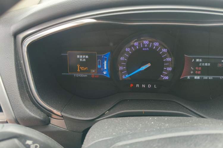 Used Ford Mondeo New Energy 2018 2.0 PHEV ZhiShang Trim Odometer Close Up