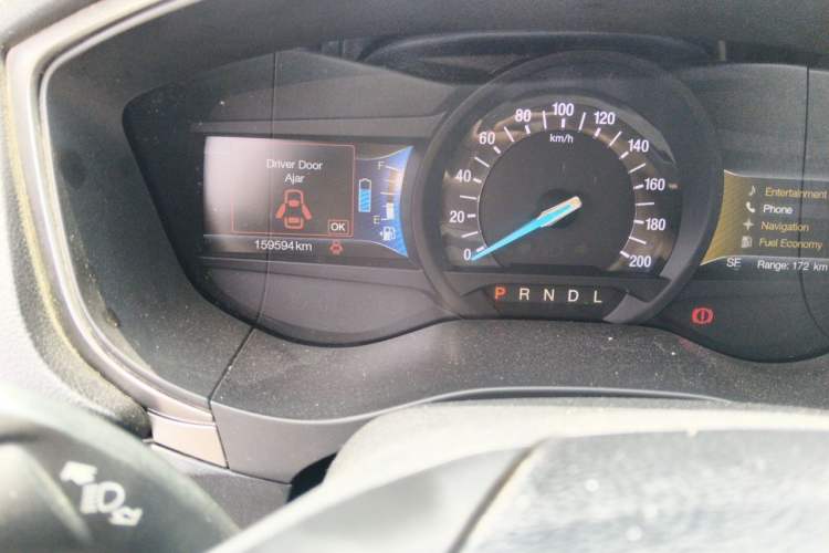 Used Ford Mondeo New Energy 2018 2.0 PHEV ZhiShang Trim Odometer Close Up