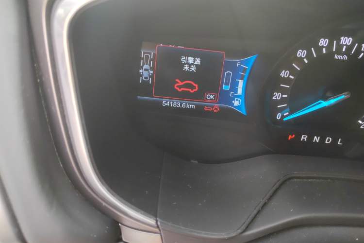 Used Ford Mondeo New Energy 2018 2.0 PHEV ZhiZun Flagship Version Odometer Close Up
