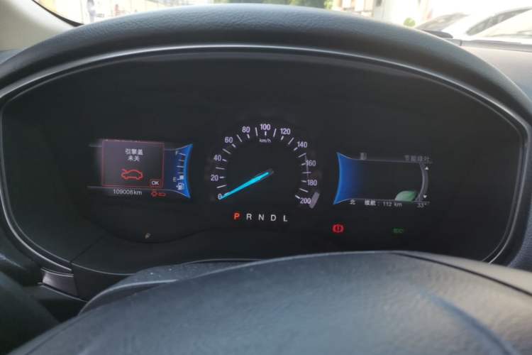 Used Ford Mondeo New Energy 2018 2.0 PHEV Smart-Controlled Fashion Edition China VI Standard Odometer Close Up