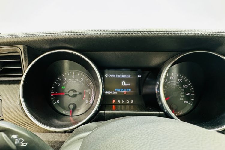 Used Ford Mustang  Odometer Close Up