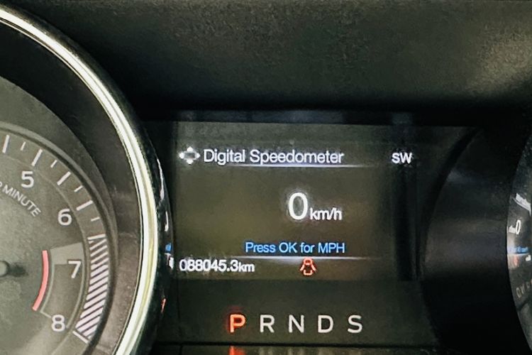 Used Ford Mustang  Odometer Close Up