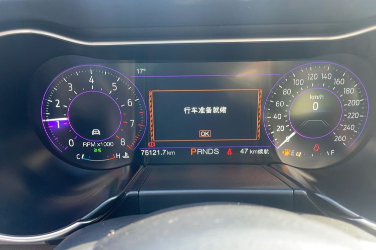 Used Ford Mustang 2019 2.3L EcoBoost Odometer Close Up