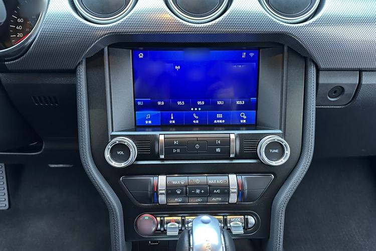 Used Ford Mustang 2019 2.3T Automatic Hardtop Base Version U.S. Specification Audio And AC Panel