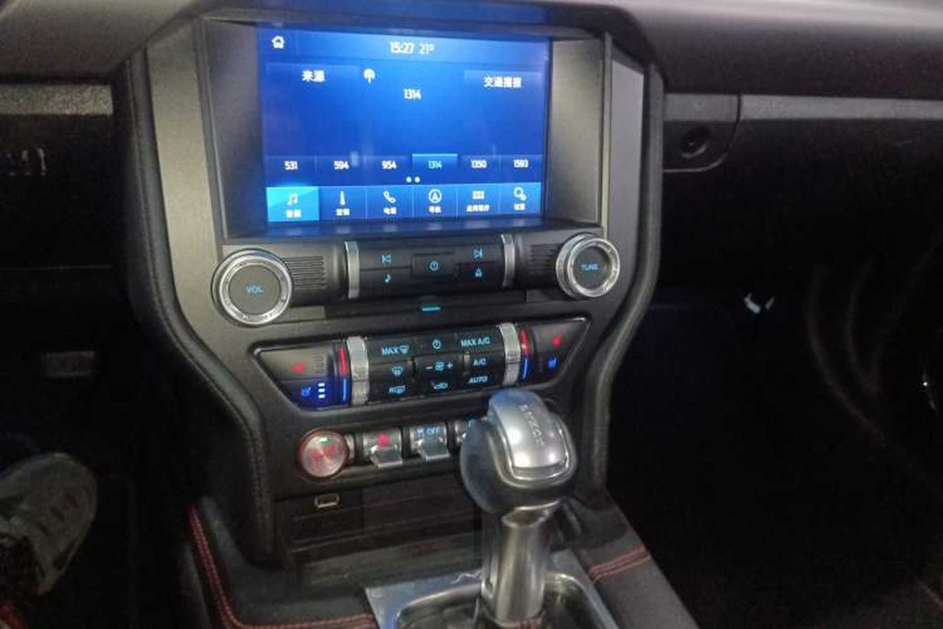 Used Ford Mustang 2020 2.3L EcoBoost Audio And AC Panel
