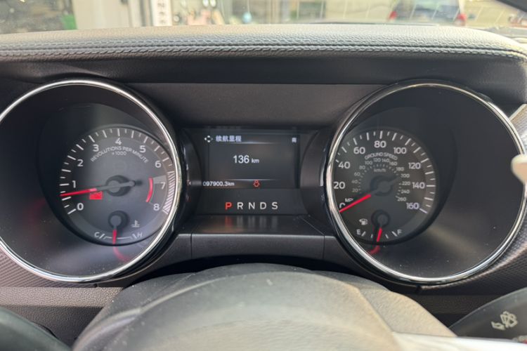 Used Ford Mustang  Odometer Close Up