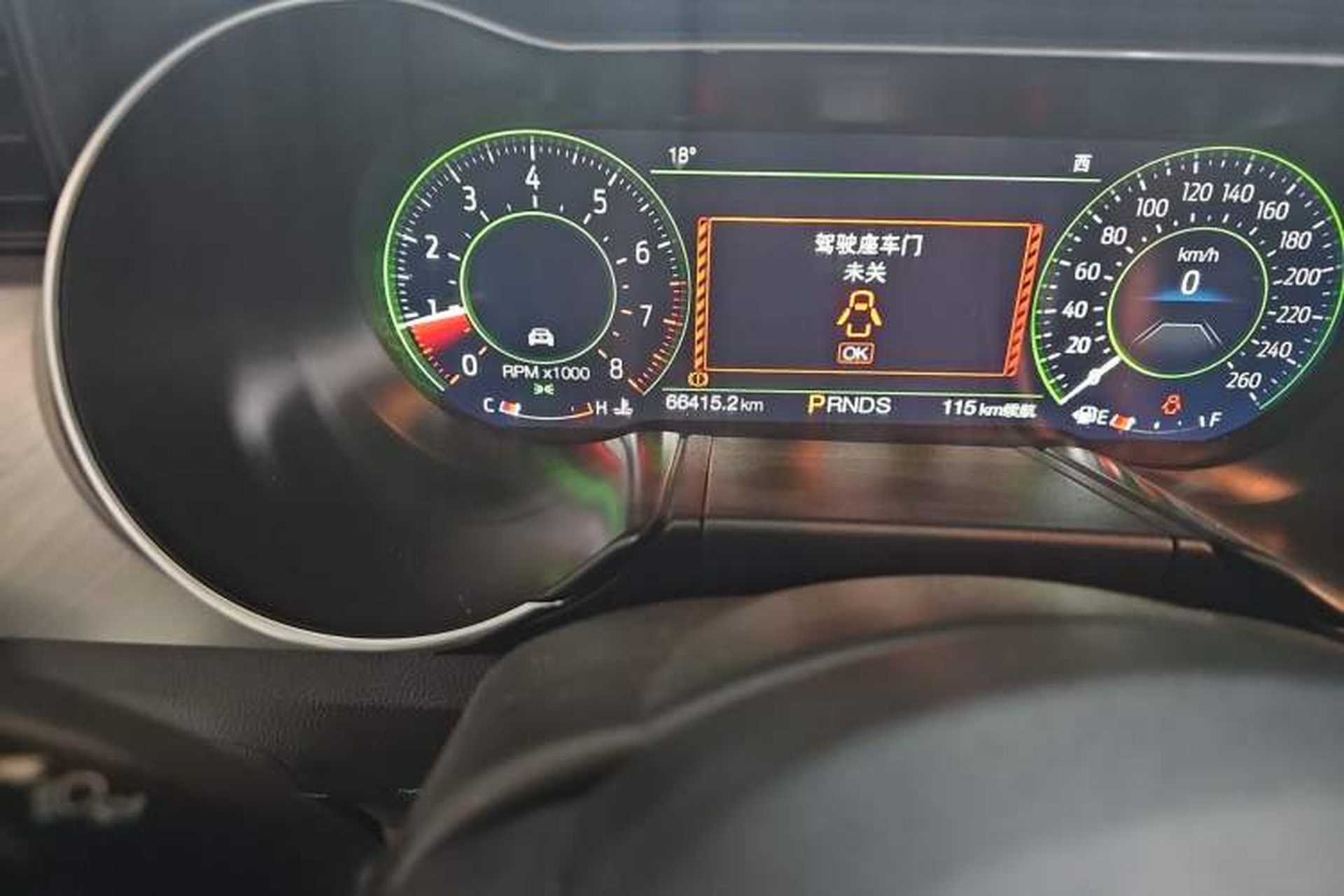 Used Ford Mustang 2019 2.3L EcoBoost Odometer Close Up