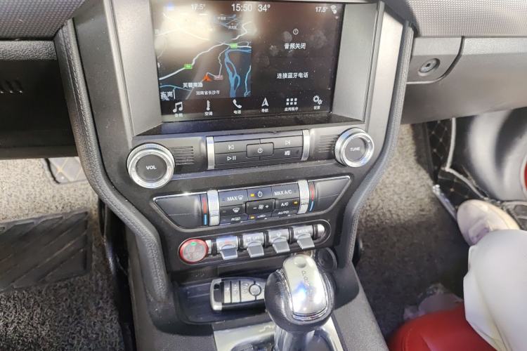 Used Ford Mustang 2019 2.3T Automatic Hardtop Base Version U.S. Specification Audio And AC Panel