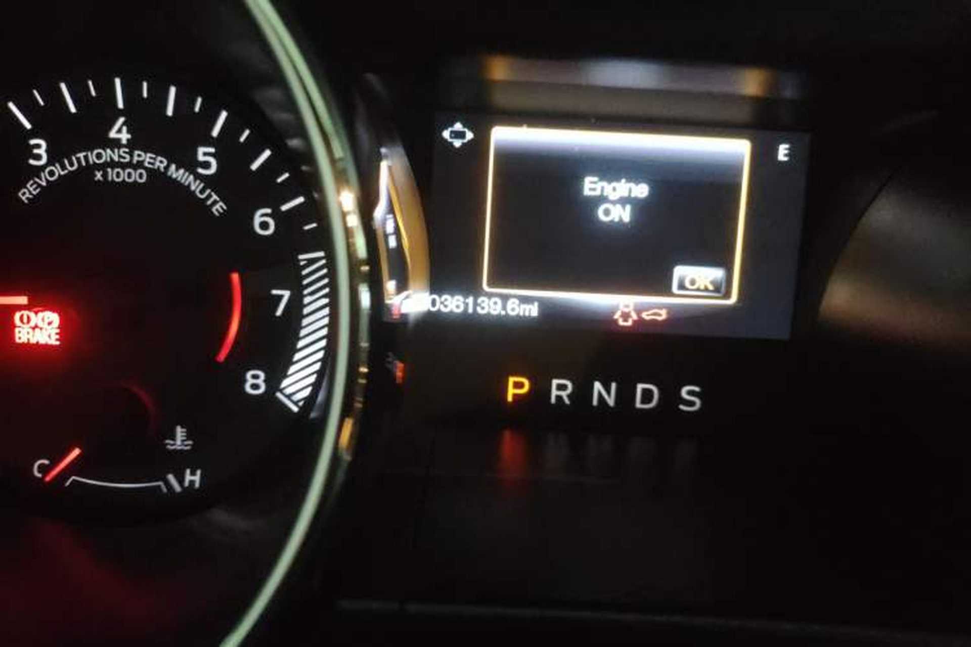 Used Ford Mustang  Odometer Close Up