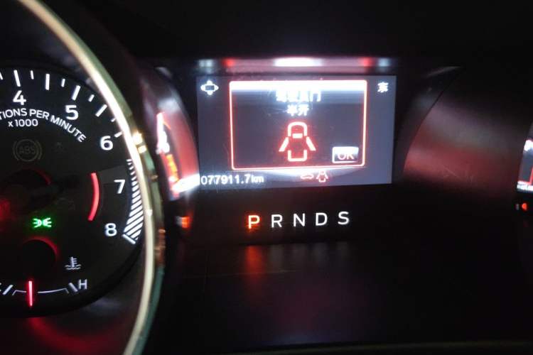 Used Ford Mustang  Odometer Close Up
