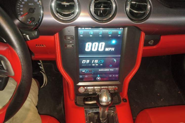 Used Ford Mustang 2015 2.3T Performance Edition Audio And AC Panel