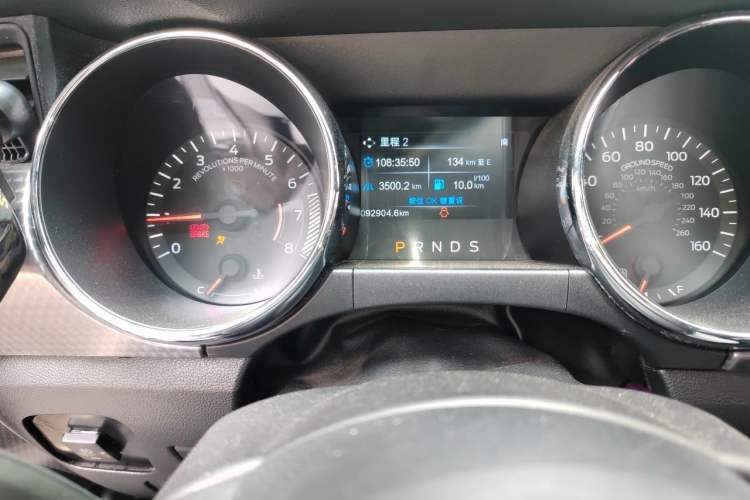 Used Ford Mustang 2015 2.3T Performance Edition Odometer Close Up