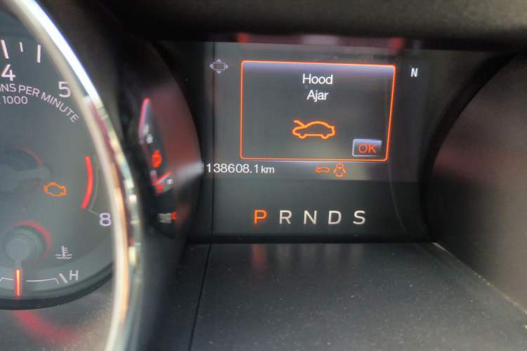 Used Ford Mustang  Odometer Close Up