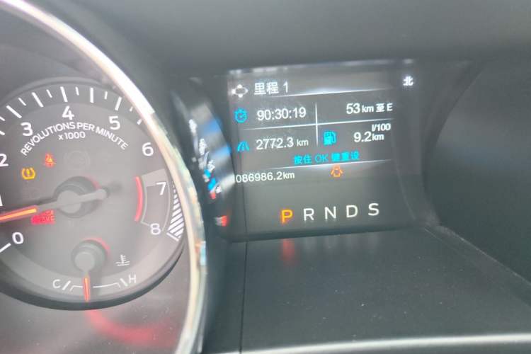 Used Ford Mustang 2015 2.3T Performance Edition Odometer Close Up