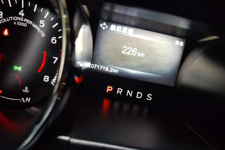 Used Ford Mustang  Odometer Close Up