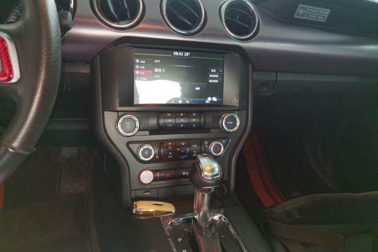 Used Ford Mustang 2015 2.3T Performance Edition Audio And AC Panel