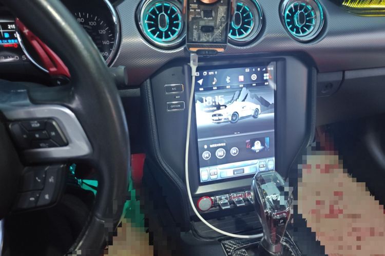 Used Ford Mustang 2015 2.3T Performance Edition Audio And AC Panel