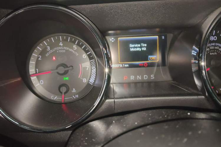 Used Ford Mustang  Odometer Close Up