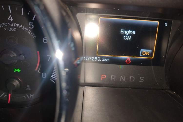 Used Ford Mustang  Odometer Close Up