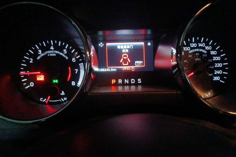 Used Ford Mustang 2015 2.3T Performance Edition Odometer Close Up