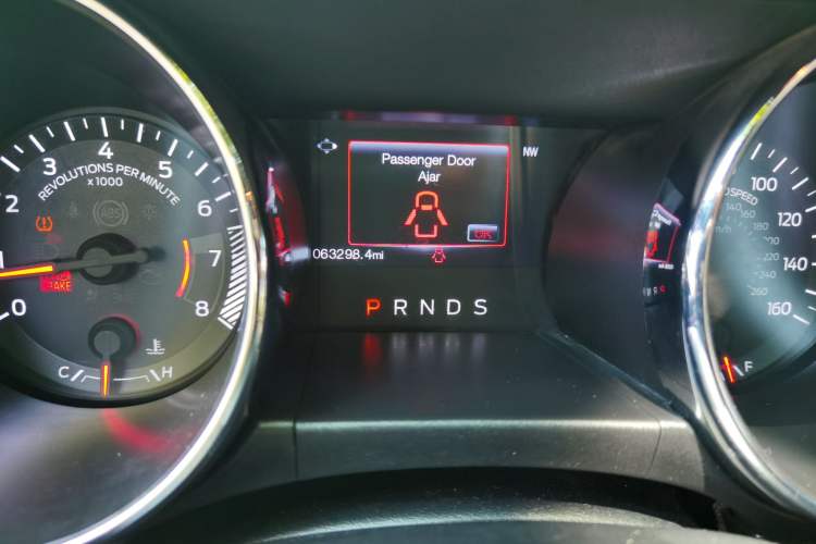 Used Ford Mustang  Odometer Close Up