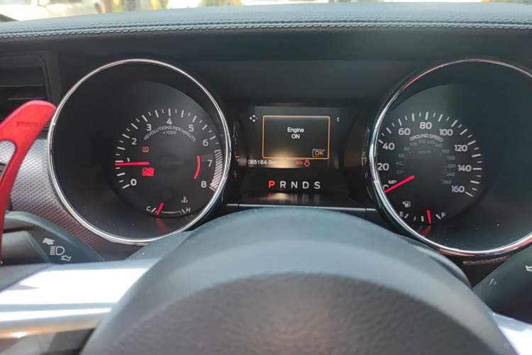 Used Ford Mustang  Odometer Close Up