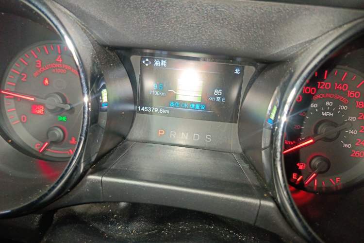 Used Ford Mustang 2015 2.3T Performance Edition Odometer Close Up
