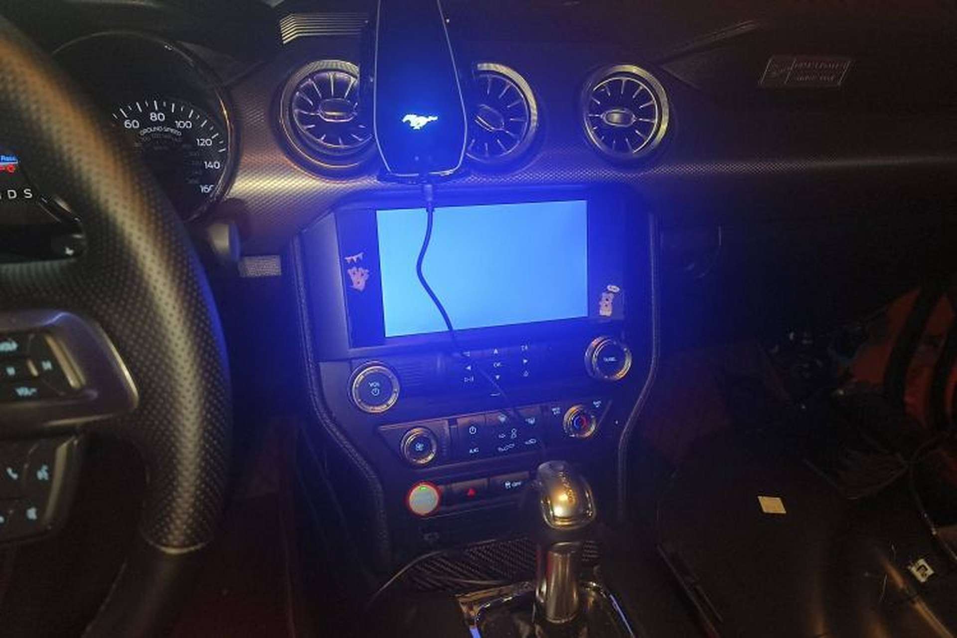 Used Ford Mustang 2015 2.3T Performance Edition Audio And AC Panel