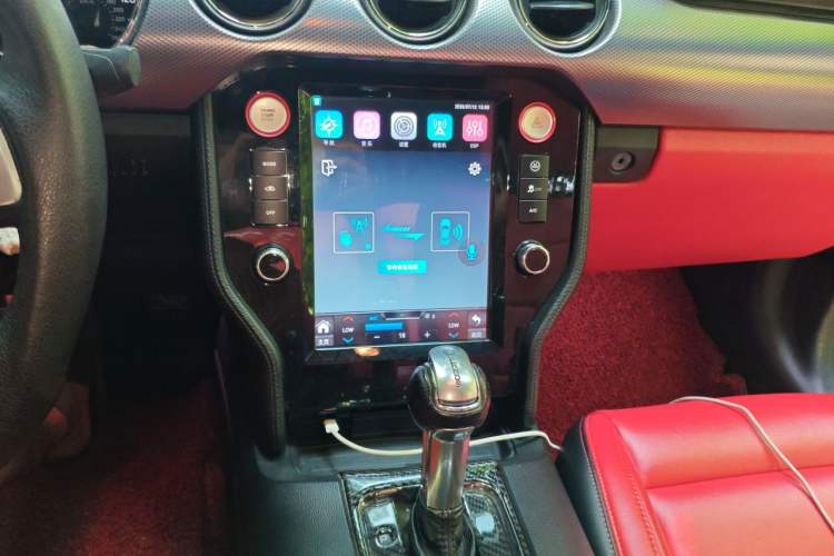 Used Ford Mustang 2015 2.3T Performance Edition Audio And AC Panel