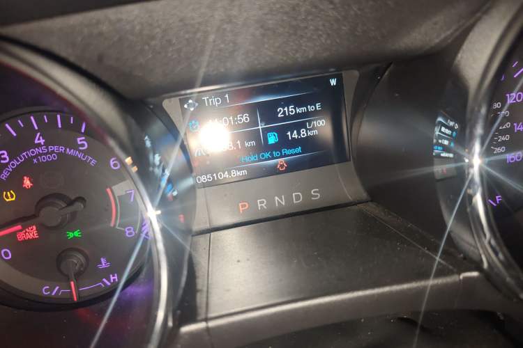 Used Ford Mustang 2015 2.3T Performance Edition Odometer Close Up