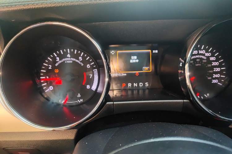 Used Ford Mustang 2015 2.3T Performance Edition Odometer Close Up