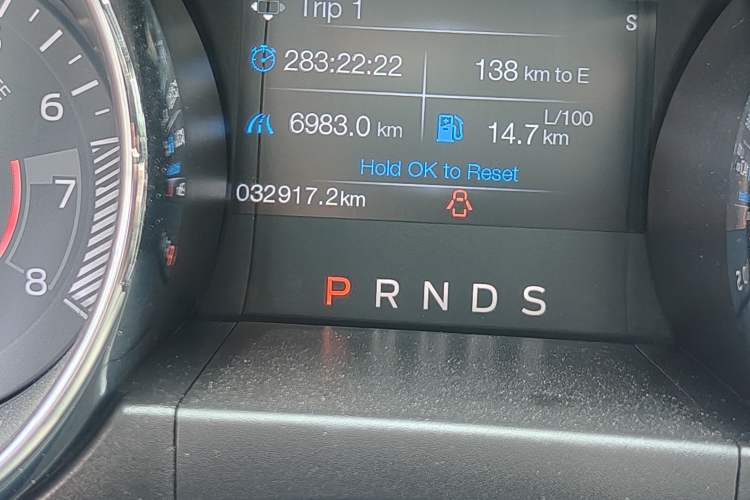 Used Ford Mustang 2015 2.3T Performance Edition Odometer Close Up