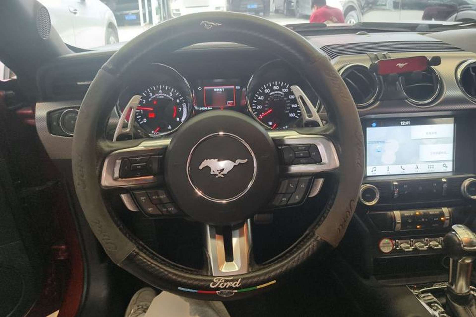 Used Ford Mustang 2015 2.3T Automatic U.S.-Spec Version Steering Wheel