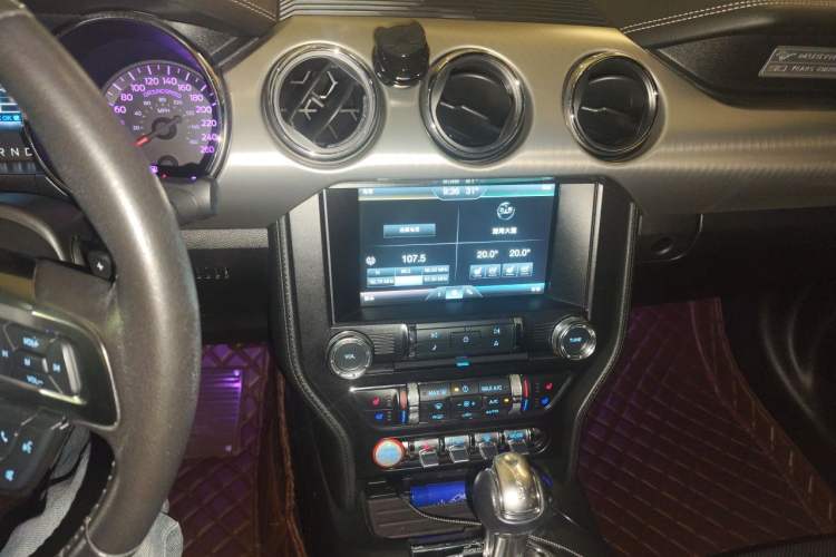 Used Ford Mustang 2015 2.3T 50th Anniversary Edition Audio And AC Panel
