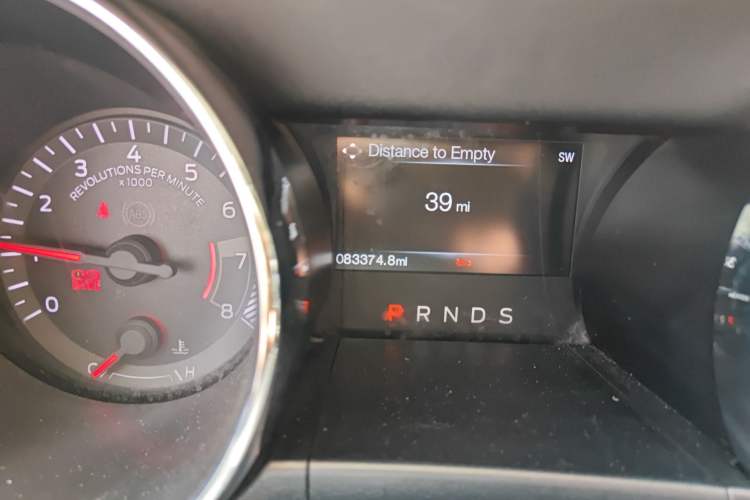 Used Ford Mustang 2015 2.3T Performance Edition Odometer Close Up
