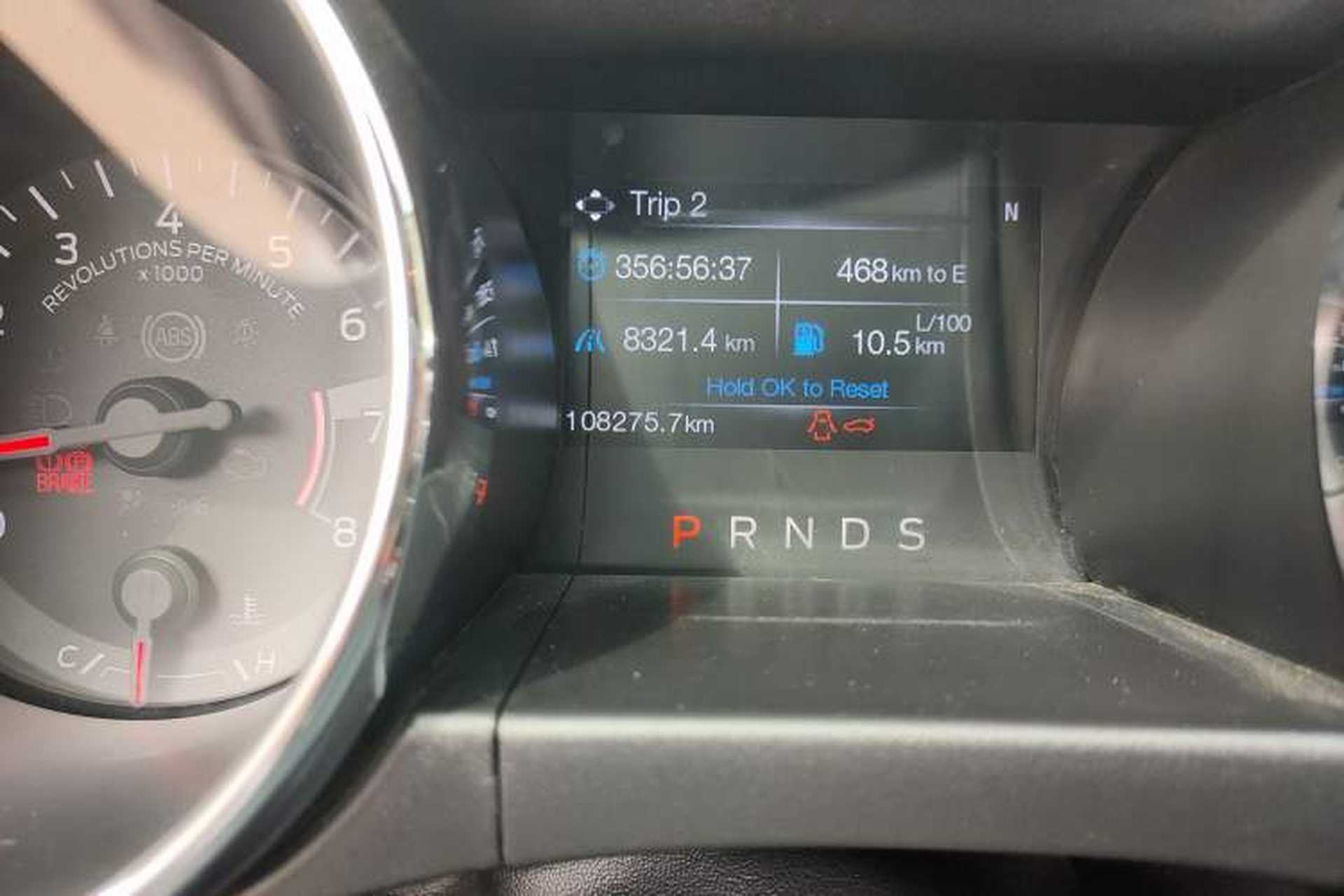 Used Ford Mustang 2015 2.3T Performance Edition Odometer Close Up