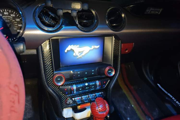 Used Ford Mustang 2015 2.3T Performance Edition Audio And AC Panel