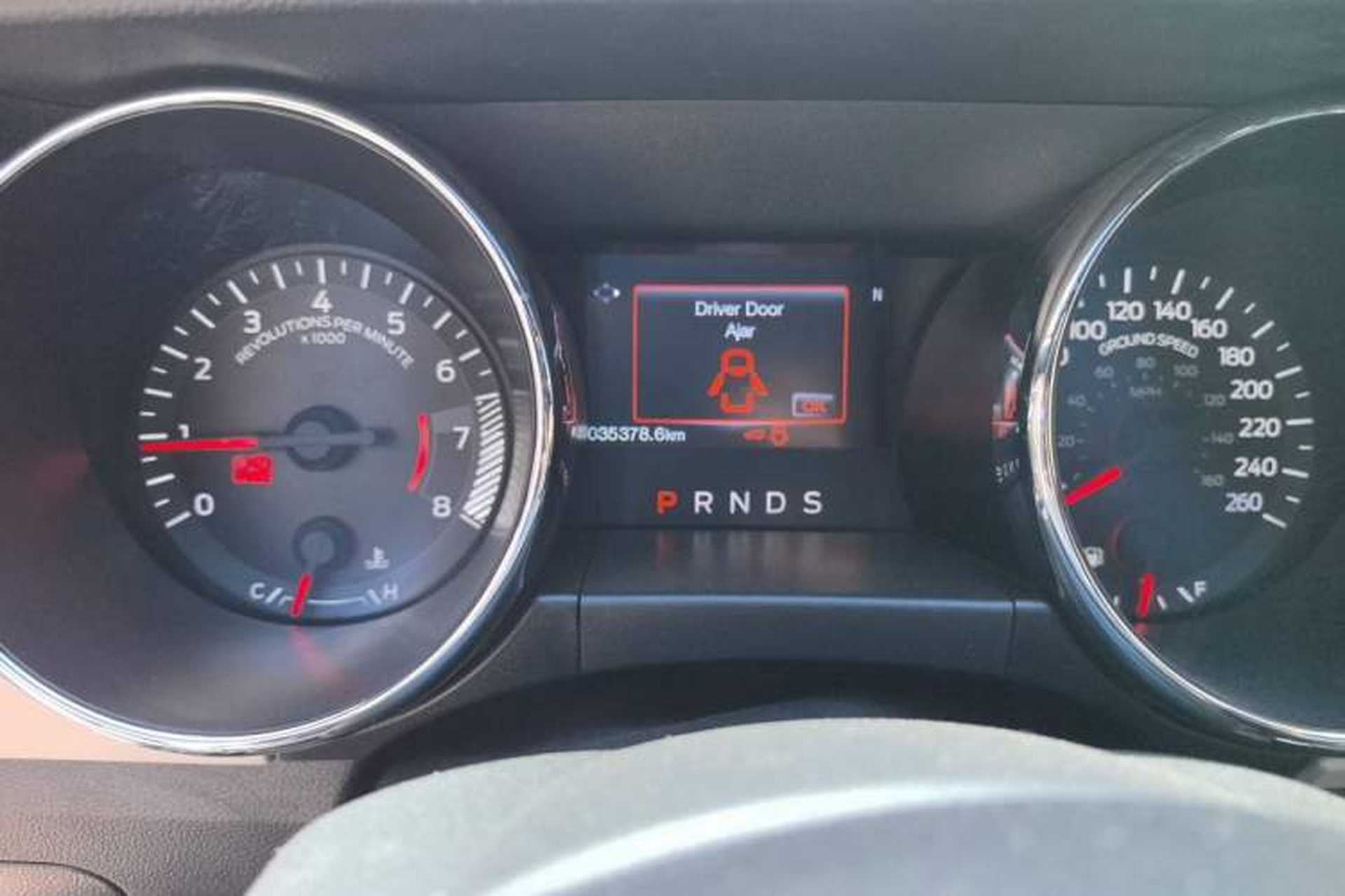 Used Ford Mustang 2016 2.3T Performance Edition Odometer Close Up