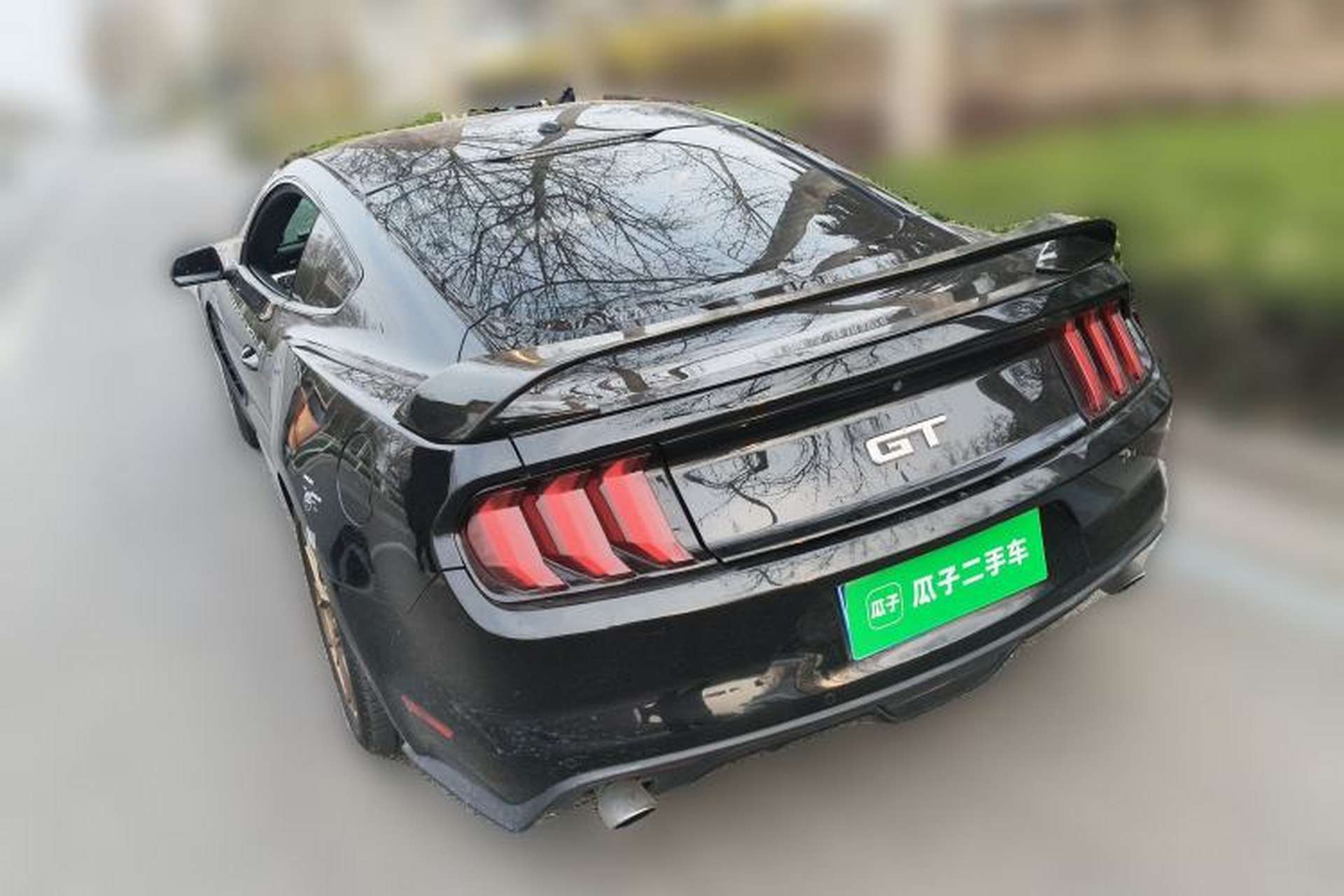 Used Ford Mustang 2016 2.3T Automatic Hardtop P-Version U.S. Specification Rear Left 45 Deg
