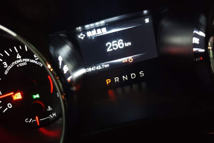 Used Ford Mustang 2016 2.3T Automatic Middle East Version Odometer Close Up
