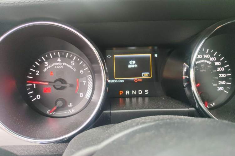Used Ford Mustang 2016 2.3T Performance Edition Odometer Close Up