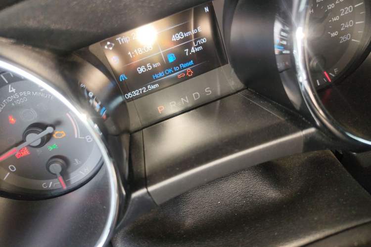 Used Ford Mustang  Odometer Close Up