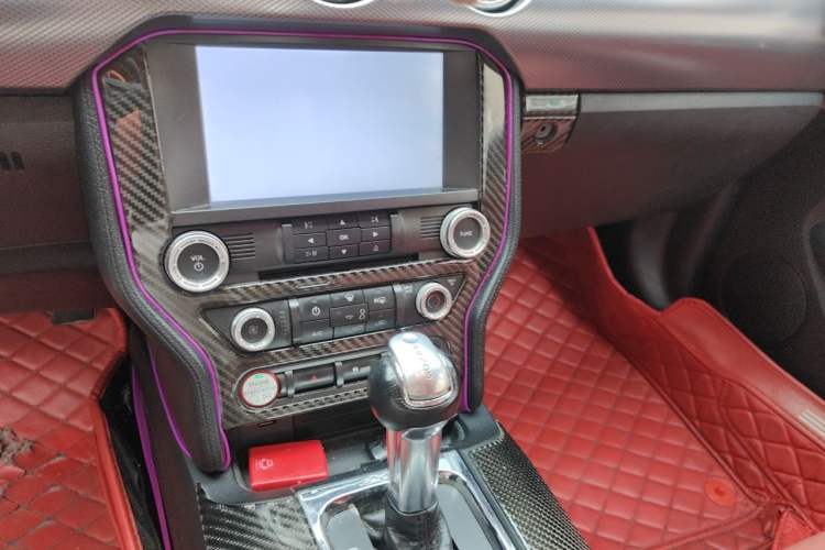Used Ford Mustang 2016 2.3T Performance Edition Audio And AC Panel