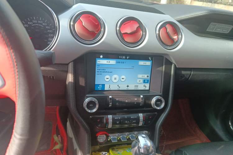 Used Ford Mustang 2016 2.3T Performance Edition Audio And AC Panel