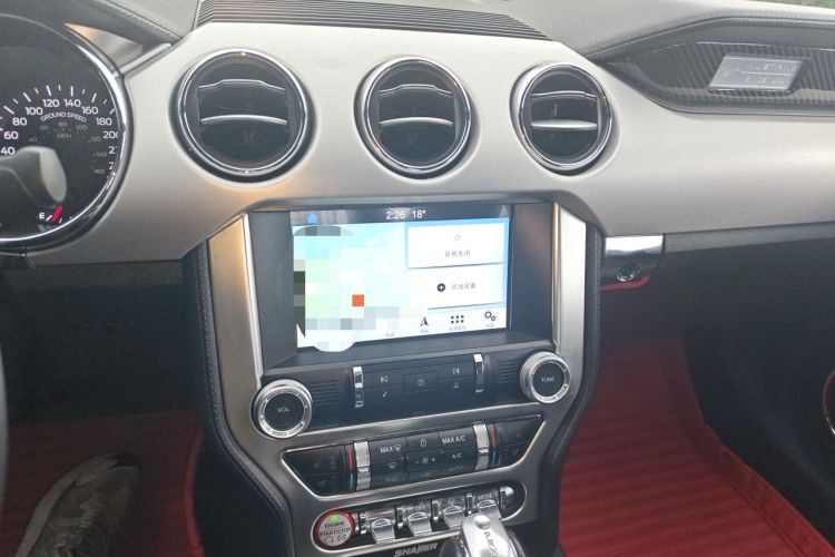 Used Ford Mustang 2016 2.3T Performance Edition Audio And AC Panel